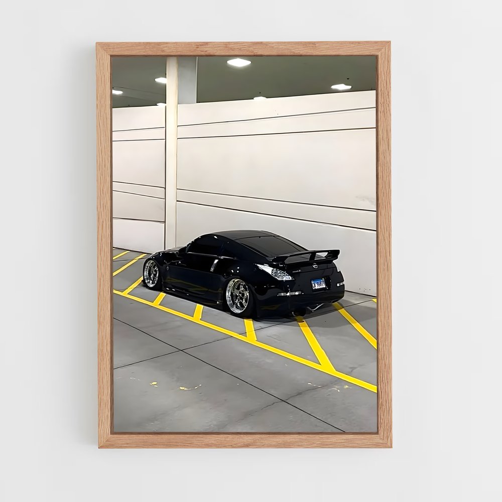 Poster Nismo Noir – affiche Nissan (vue 4)